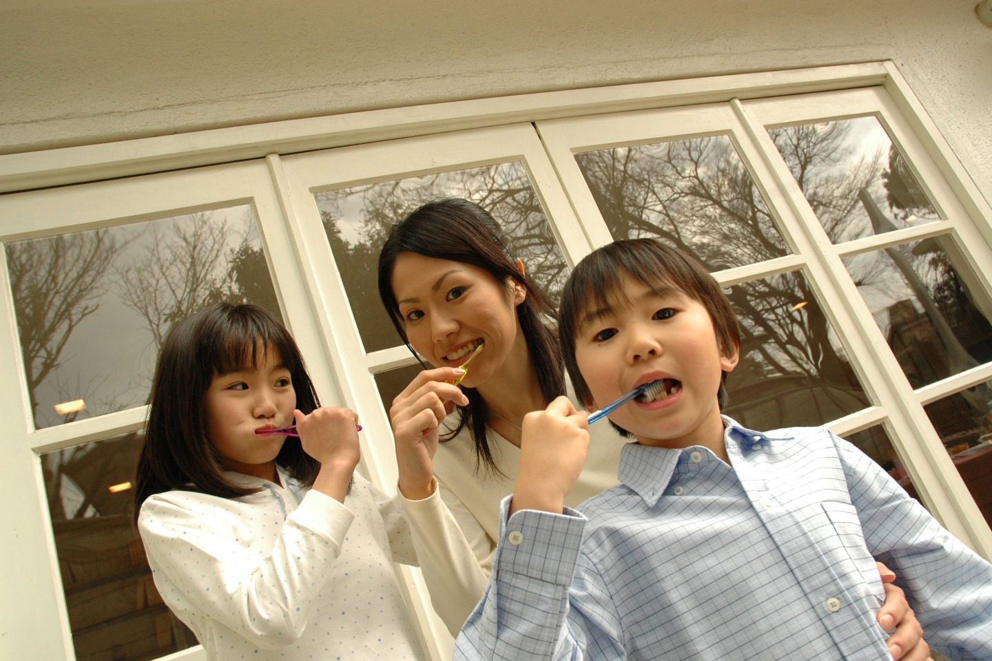 丁寧な歯磨き
